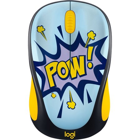 LOGITECH Design Collection Limited Edition Wireless 3button Ambidextrous Mouse with Colorful Designs  POW 910-006122 - M317C MOUSE POW
